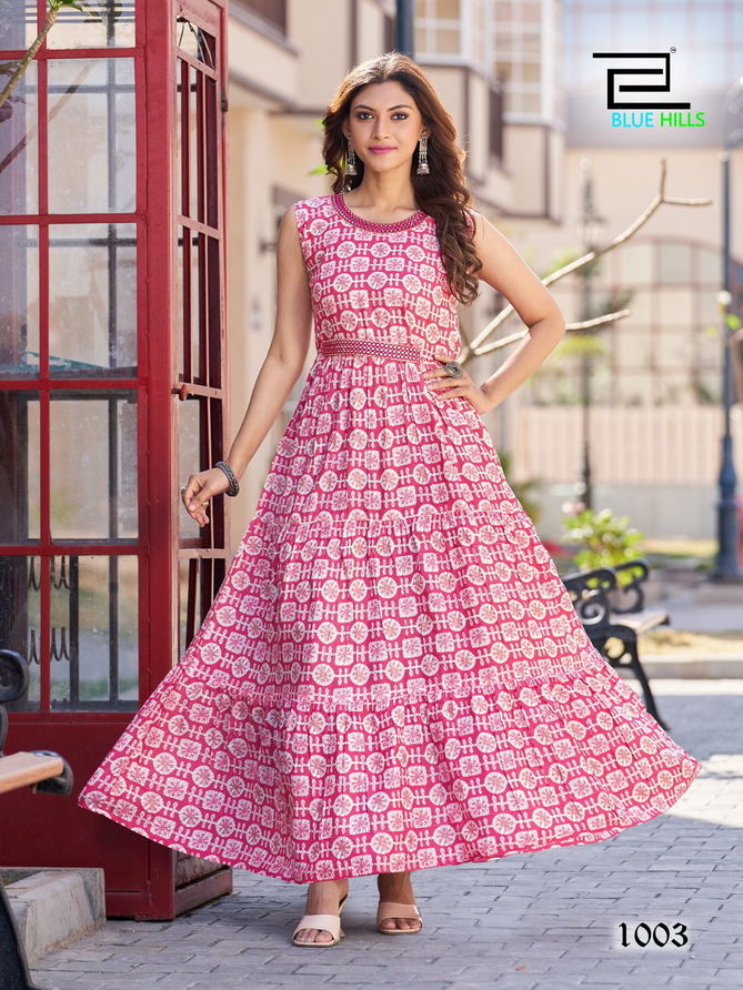 Sunshine Vol 20 By Blue Hills Anarkali Kurtis Catalog